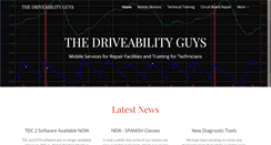 Desktop Screenshot of driveabilityguys.com