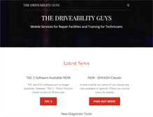 Tablet Screenshot of driveabilityguys.com